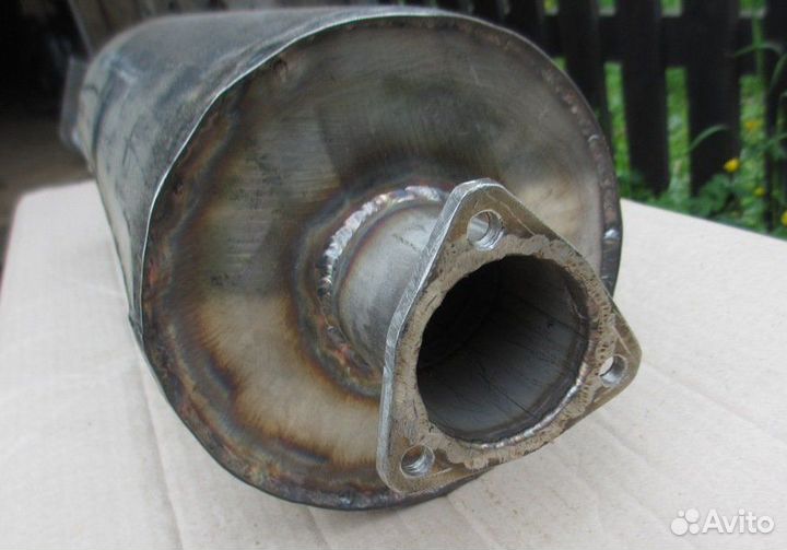 Глушитель и резонатор на УАЗ 469 (31514) др. Нерж
