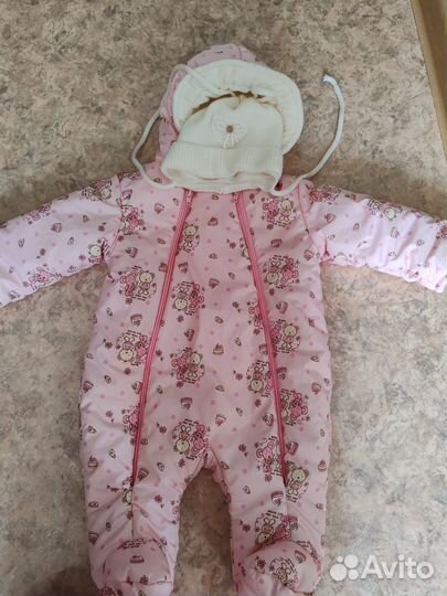 Детский демисезонный комбинезон