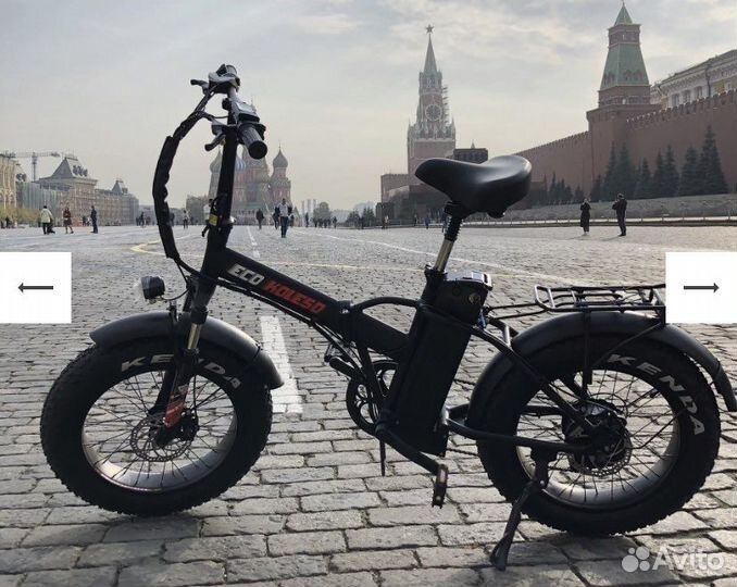 Электровелосипед фэтбайк eco drive v5 500w