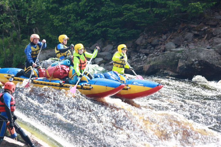Сплав по реке Укса 3 дня 2 ночи