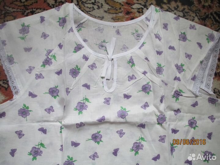 Новая ночная сорочка 44-56 размеры