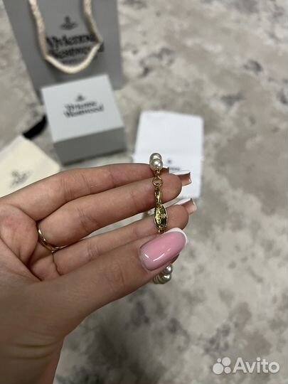 Vivienne Westwood колье золотое ожерелье