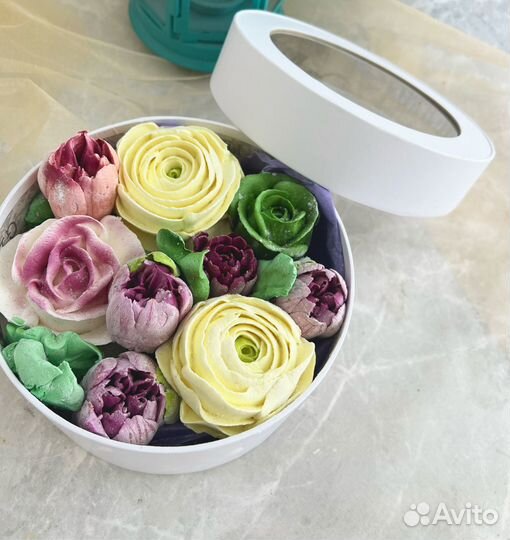 Букет из зефира