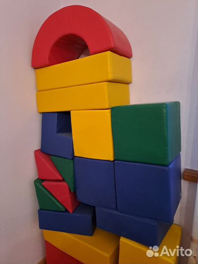 Мягкие кубики большие