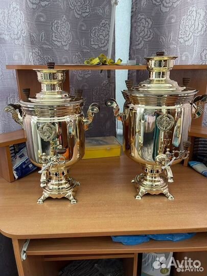 Самовары СССР дровяные