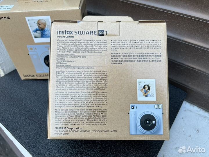 Fujifilm Instax Square SQ 1 Blue Фотоаппарат