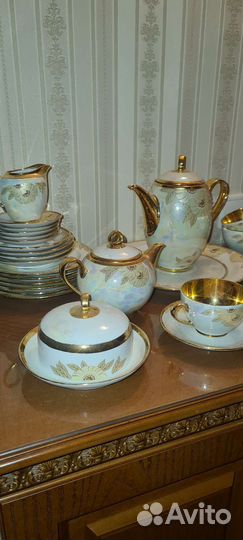 Чайный сервиз фарфор гдр
