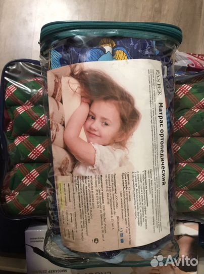 Матрас ортопедический 80*45*3 в детскую каляску