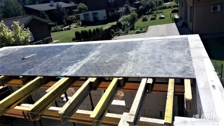 Фанера ламинированная для опалубки б/у