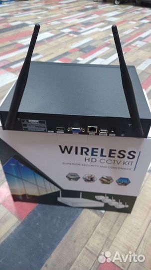 Wi-Fi IP система видеонаблюдения NVR 4PCS 4MP