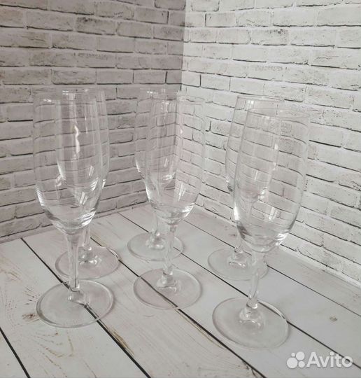 Бокалы для шампанского новые Fortuno donna Австрия