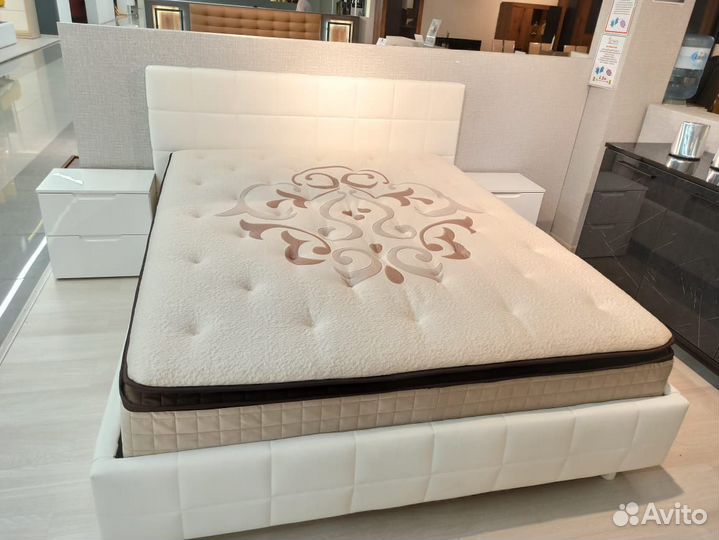 Тумба прикроватная белый глянец