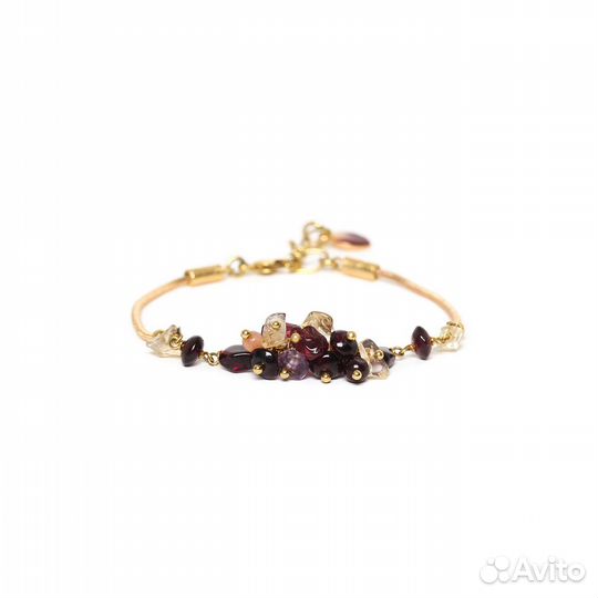 Браслет Nature Bijoux, Grenadine, аметист, гранат