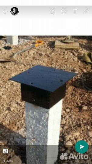 Железобетонные сваи 150*150