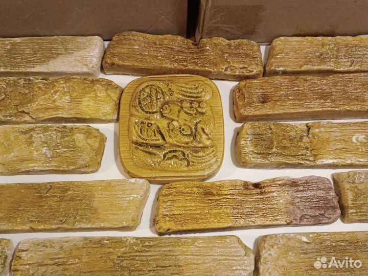 Декоративный камень из гипса