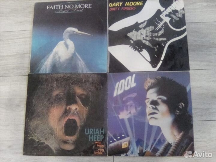 Виниловые пластинки мелодичного рока(зарубежный)