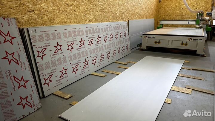 Чпу фрезеровка композита фасад (акп, Алюкобонд)