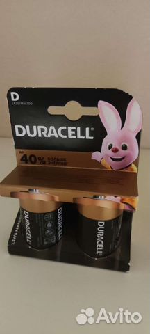 Батарейки duracell C D