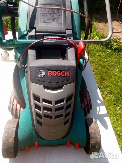 Газонокосилка электрическая bosch 40 бу