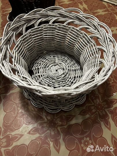 Корзина плетеная