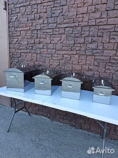 Коптильни для горячего копчения с гидрозатвором