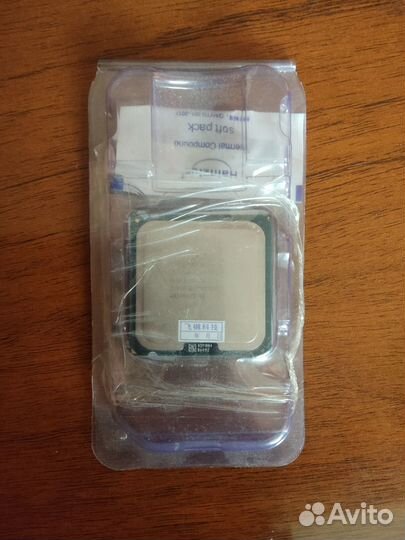 Процессор intel core 2 duo E8400