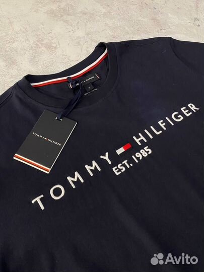 Футболка Tommy Hilfiger 1985 синяя