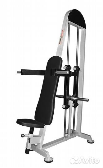 Вертикальный жим сидя (нагрузка: 250 кг)