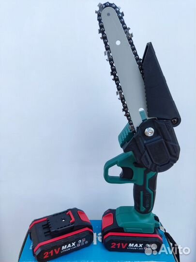 Пила цепная аккумуляторная 21v кусторез - сучкорез