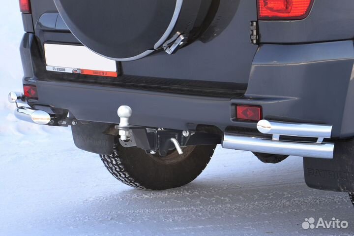 Фаркоп для УАЗ Патриот, американский квадрат