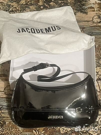 Сумка jacquemus лаковая