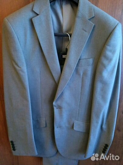 Костюм мужской M&S из Англии (44/46), высокий рост