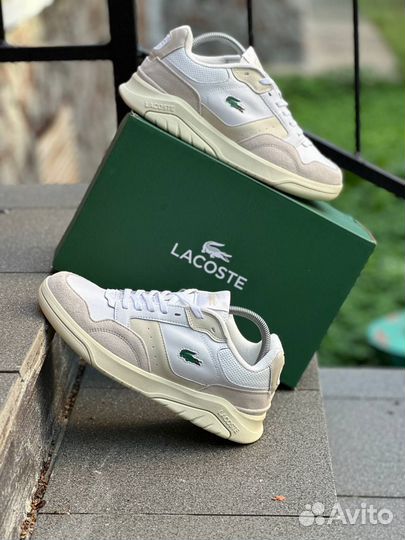 Кроссовки белые Lacoste