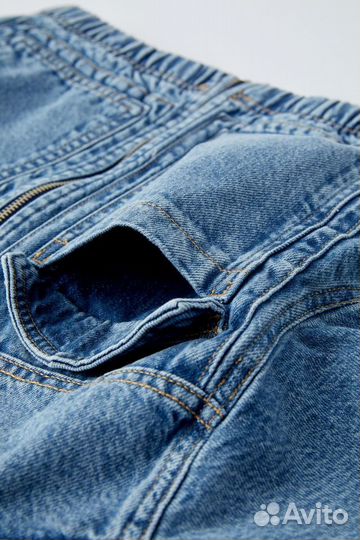 Куртка бомбер джинсовый новый Zara для девочки 140