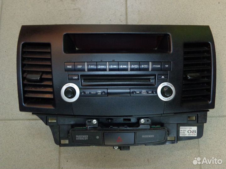 Lancer 10 2007- Штатная магнитола CD MP3 б.у