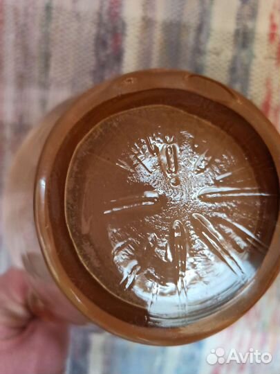 Кувшин цветное стекло СССР