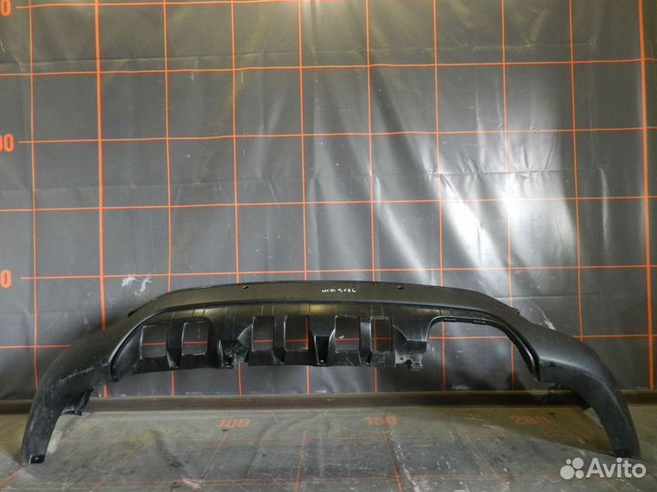 Спойлер бампера переднего - Kia Rio 4 X-Line