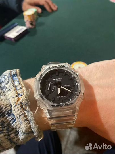 Наручные мужские часы Casio G-shock S2100 в Каргоп