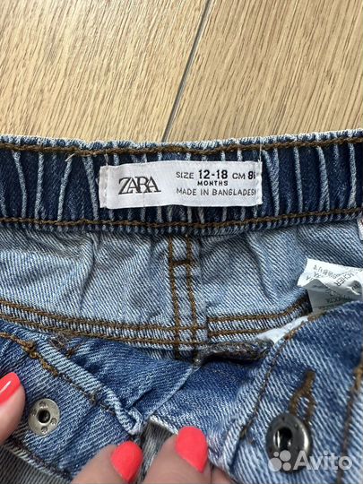 Джинсы на мальчика Zara 86