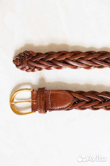 Ремень винтаж кожа