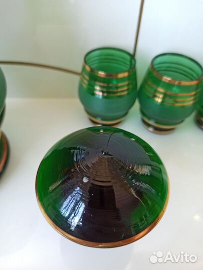 Графин Богемия со стаканчиками