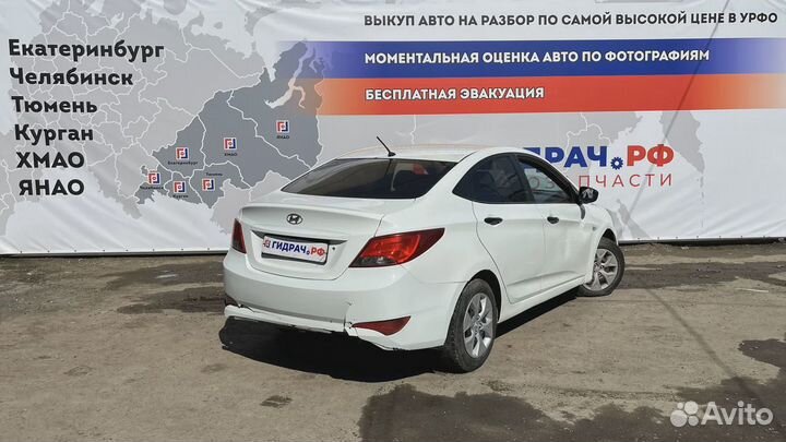 Обшивка стойки передней левой верхняя Hyundai Sola