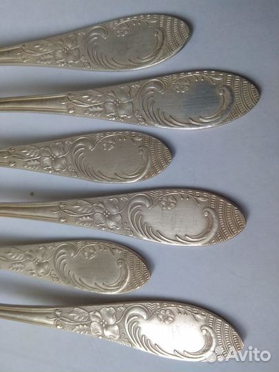 Мельхиоровые ложки 20,5см (без цинка) СССР