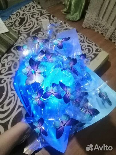 Букет цветы из бабочек