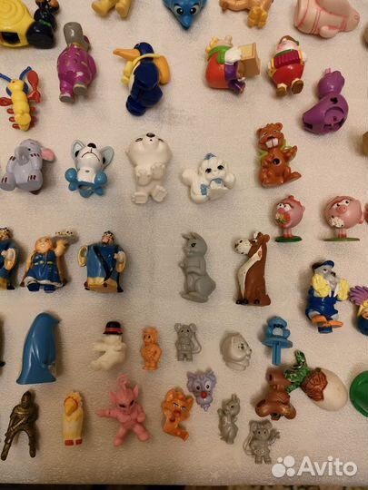 Игрушки из киндера много разных