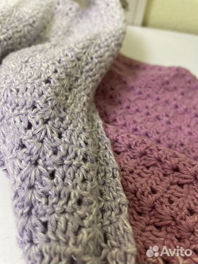 Вязание на заказ (шарф/платок/палантин)