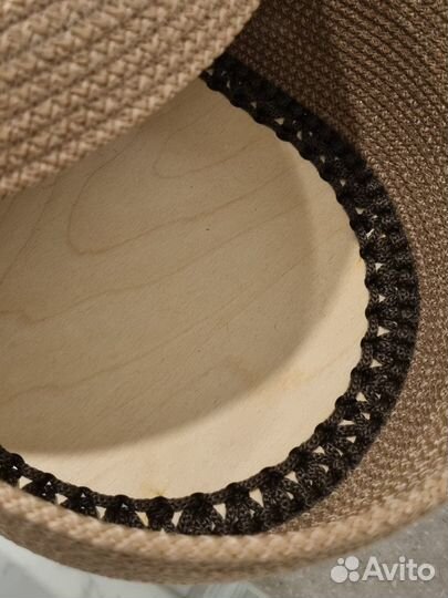 Набор (салфетки/ плейсматы и корзина) из шнура