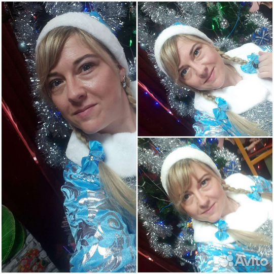 Костюм снегурочки взрослый