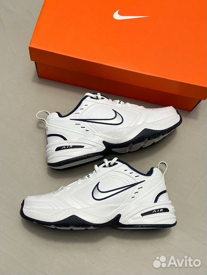 Nike Air Monarch 4 White Navy