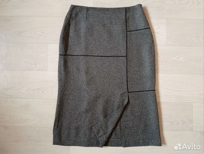 Юбка шерсть шелк 42 44